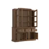 CRISTALERO 6 PUERTAS 3 CAJONES NOGAL MEX09 1772 en Marrón - Aparadores y recibidores, Uruguay | Alfa Ventas, vista 3 de 4