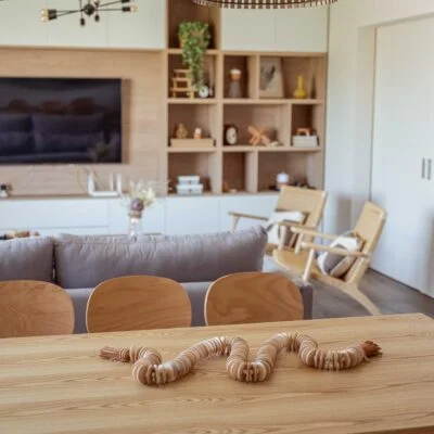 Collar de mesa en madera en Madera natural - Decoración, Uruguay | Dreams On Time, vista 3