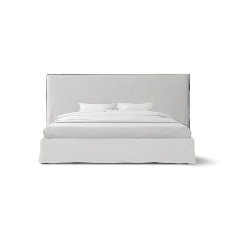 CONJUNTO CAMA MANANTIALES LINO NATURAL en Beige - Respaldos de cama, Uruguay | Masinfinito Casa