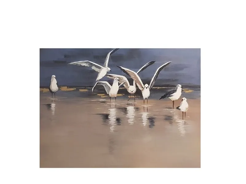 Oleo Decorativo Gaviotas en Oleo Decorativo Gaviotas - Decoración de pared, Uruguay | Finkel