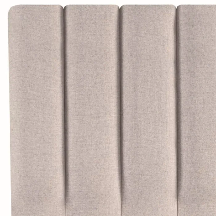 Respaldo 2 plazas tela natural - Beige en Beige - Respaldos de cama, Uruguay | La Cueva Muebles, vista 2
