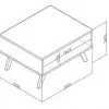 Mesa De Living Linea Retro Mesa Ratona Comedor Rt3020 - Mesas de living, Uruguay | Soy Hogar, vista 3 de 6