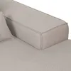 Sofá Kai 1 Cuerpo Tela Gris Modular Chaise Con Brazo Derecho en Gris - Sillones y sofás, Uruguay | Divino, vista 5 de 6