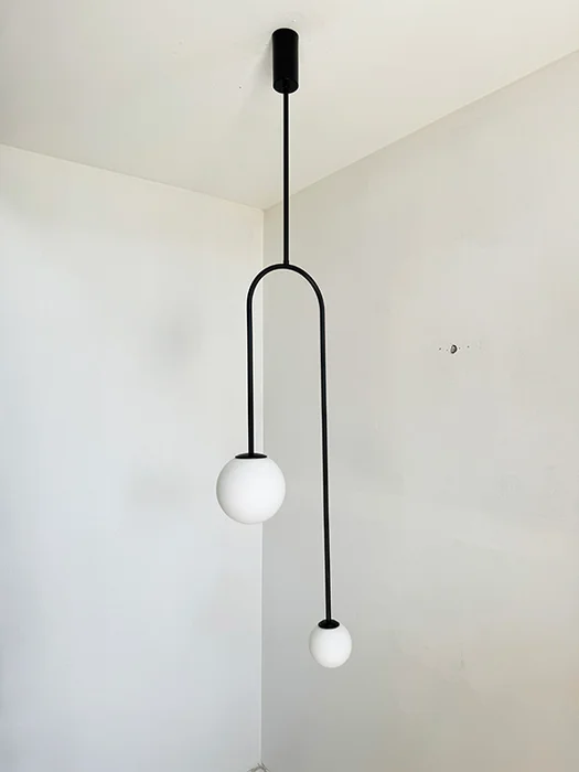 LUMINARIA OTTO en Negro - Lámparas colgantes, Uruguay | Berlina Store, vista 4