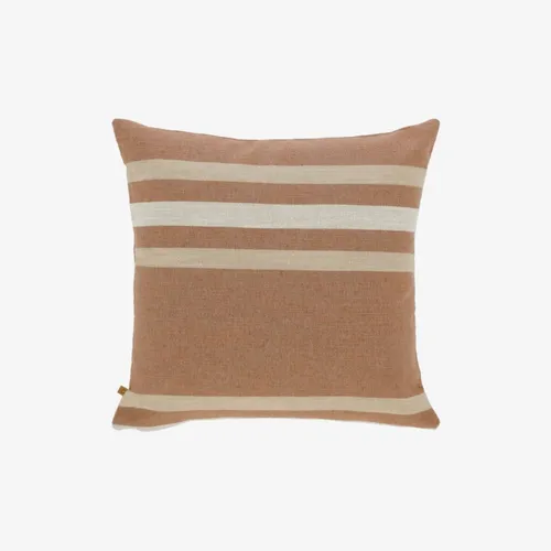 Almohadón Sydelle 45 x 45 cm de rayas - granate en Rojo - Textiles, Uruguay | Kavehome