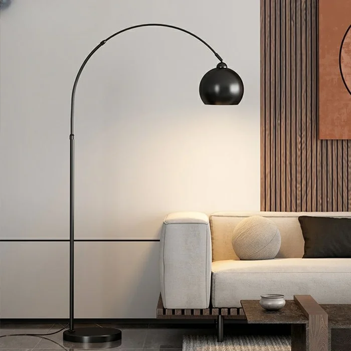 LUMINARIA ACHILLE BLACK en Negro - Lámparas de pie, Uruguay | Berlina Store, vista 2
