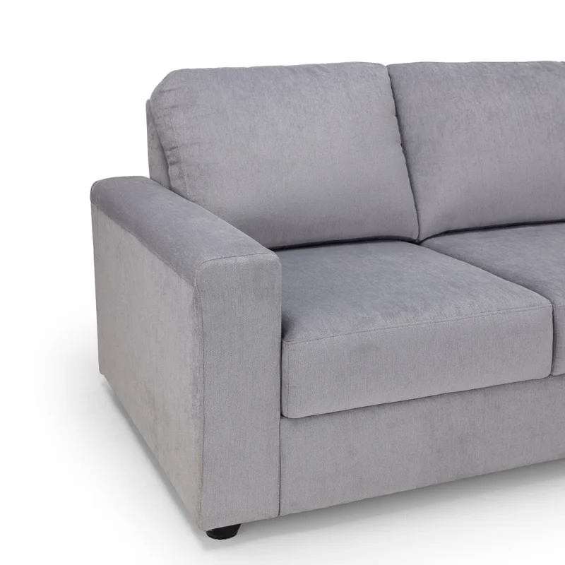 Rinconera One - Tela Aquaclean - 2 + Chaise - A fabricar en Gris - Sillones y sofás, Uruguay | Nyr, vista 5