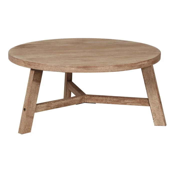 Mesa Ratona Madera Natural-beige Ozzy Natural en Madera natural - Mesas de living, Uruguay | Divino, vista 2