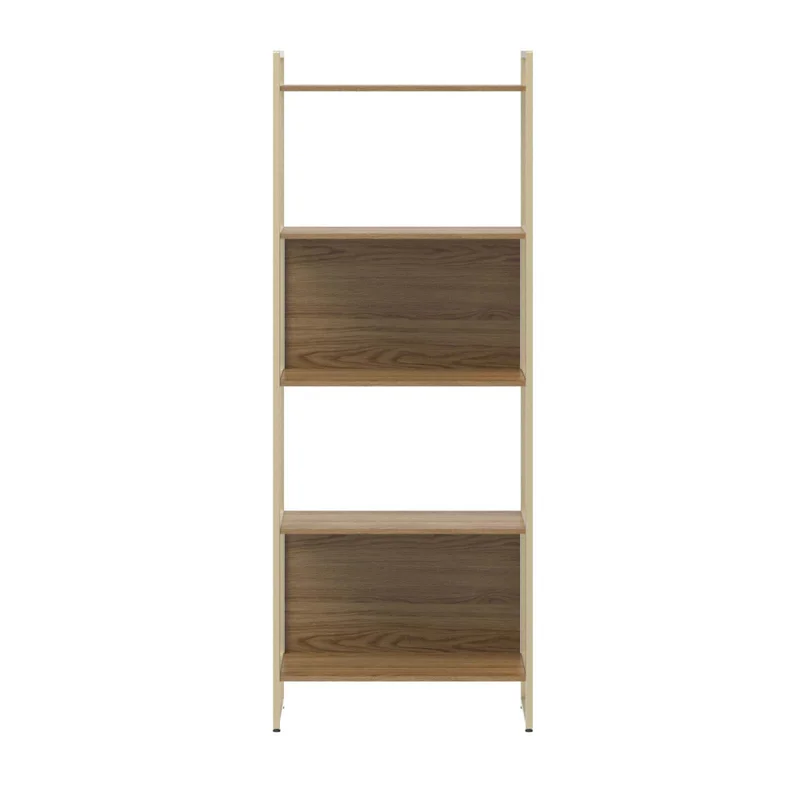 Biblioteca Mdf-y-metal Voss en Beige - Bibliotecas, Uruguay | Divino, vista 3