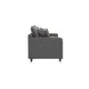 Sofa 3 Cuerpos Moderno Tapizado Tela Con Patas en Gris - Sillones y sofás, Uruguay | Soy Hogar, vista 2