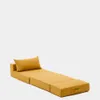 Puf cama convertible Arty mostaza 70 x 89 (200) cm en Amarillo - Butacas, banquetas y puffs, Uruguay | Kavehome, vista 9 de 10