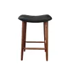 BANQUETA CARE MADERA Y SIMIL CUERO - Butacas, banquetas y puffs, Uruguay | Vinibel, vista 1 de 3