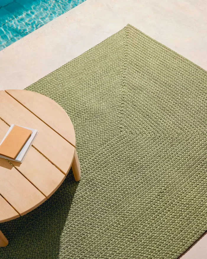 Alfombra Despas de fibras sintéticas - verde 160 x 230 cm en Verde - Muebles para el exterior, Uruguay | Kavehome, vista 2