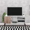 Rack Tv Linea Retro Mesa De Living 1 Puerta Rt3014 Blanco - Muebles para TV, Uruguay | Muebles Express, vista 3 de 3