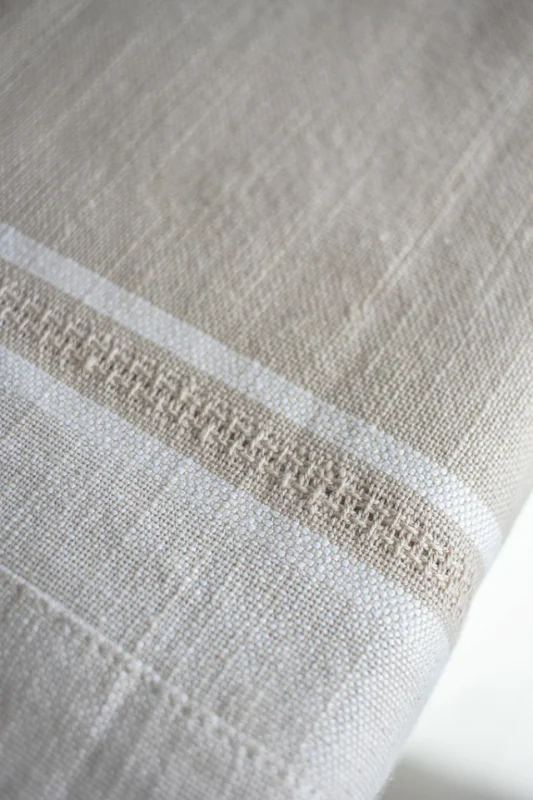 MANTEL LISO BEIGE Y CRUDO en Beige - Textiles, Uruguay | Sentido Jose Ignacio, vista 6