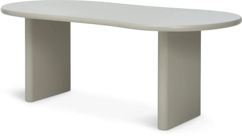 Mesa de comedor VORDINGBORG 98x198 beige en Beige - Mesas de comedor, Uruguay | JYSK