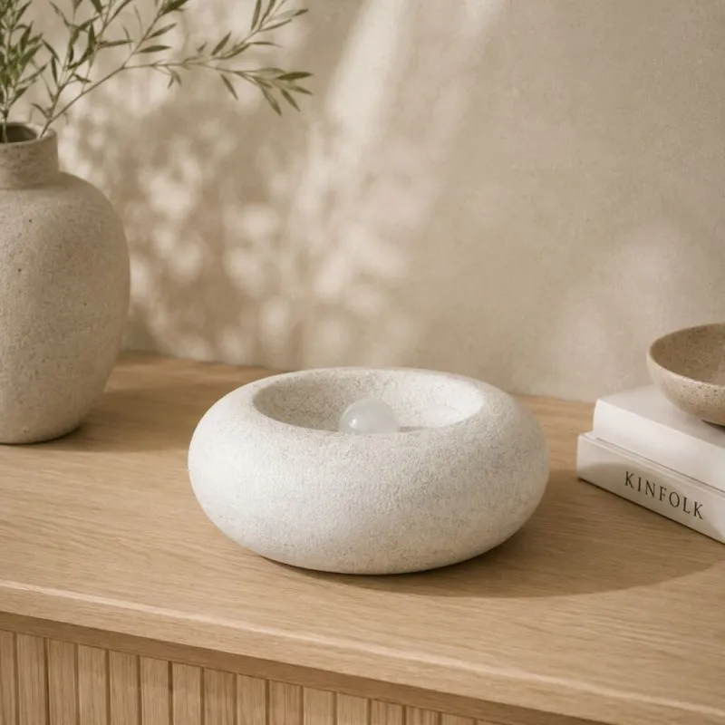 Lámpara De Mesa Izumi en Blanco - Lámparas de mesa, Uruguay | Aihaus