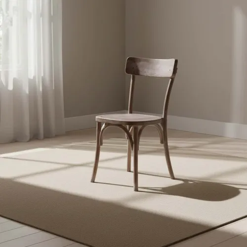 Silla De Comedor Madera Natural-beige Modena en Madera natural - Sillas, Uruguay | Divino