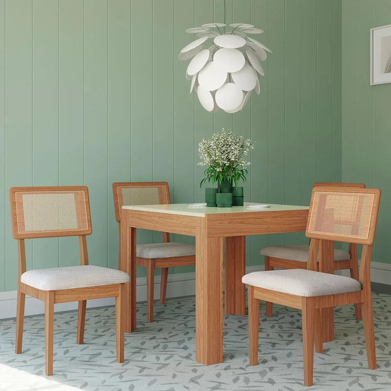 Mesa de Comedor Extensible 90CM - Linea Sofia 100% MDF en Madera natural - Mesas de comedor, Uruguay | Balton, vista 6