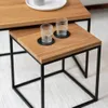 Mesa Ratona Nido de hierro y madera - Mesas de arrimo, Uruguay | Treehouse Deco, vista 3 de 6