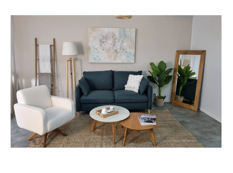 Sofá 3 cps OSLO - Verde Inglés en Verde - Sillones y sofás, Uruguay | Finkel, vista 4