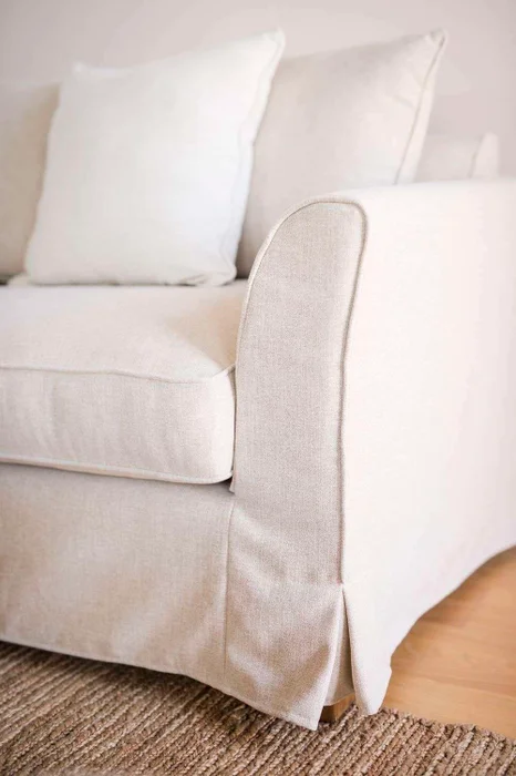 SILLON PARENTESIS - FUNDA FIBREGUARD DESMONTABLE en Blanco - Sillones y sofás, Uruguay | La Iberica, vista 4