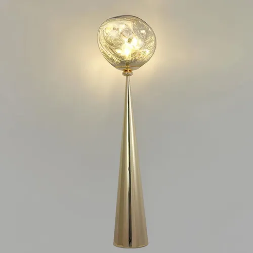 LUMINARIA DE PISO GOLD BOULE Dorado - Lámparas de mesa, Uruguay | Viasono