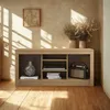 RACK BARCELONA CARVALHO/DAKAR en Madera natural - Muebles para TV, Uruguay | Alfa Ventas, vista 2 de 2