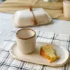 Set vaso y plato ovalado en cerámica - Decoración, Uruguay | Dreams On Time, vista 3 de 15