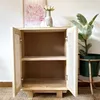 Mini alacena con esterilla natural en Madera natural - Aparadores y recibidores, Uruguay | Decoramuss, vista 4 de 5