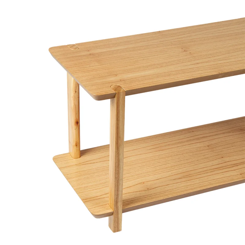 MESA TV CLAN - MADERA CINAMOMO en Madera natural - Muebles para TV, Uruguay | Champagne Home, vista 3