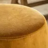 PUFF MILANO - TERCIOPELO ORO en Mostaza - Butacas, banquetas y puffs, Uruguay | La Iberica, vista 4 de 6