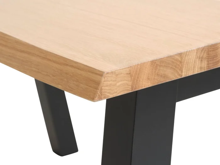 Mesa de comedor SKOLVUNDE 90x160 color roble nat en Madera natural - Mesas de comedor, Uruguay | JYSK, vista 2
