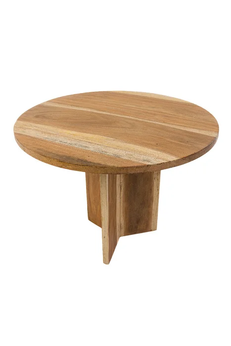 MESA COMEDOR CREST 160DIAMX75CM H en Madera natural - Mesas de comedor, Uruguay | Vinibel, vista 3