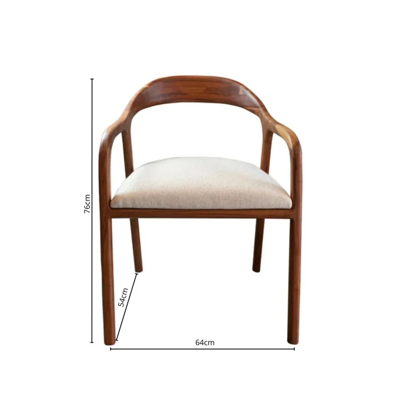 Silla Neva en Marrón - Sillas, Uruguay | La Cueva Muebles, vista 5