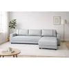 Sofá 3 Cuerpos + Chaise Izquierdo - Tela gris con puntos negros y crudos en Gris - Sillones y sofás, Uruguay | Champagne Home, vista 2 de 5