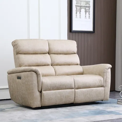 Sillón reclinable 3 Cuerpos Benson Beige en Beige - Sillones y sofás, Uruguay | Satec