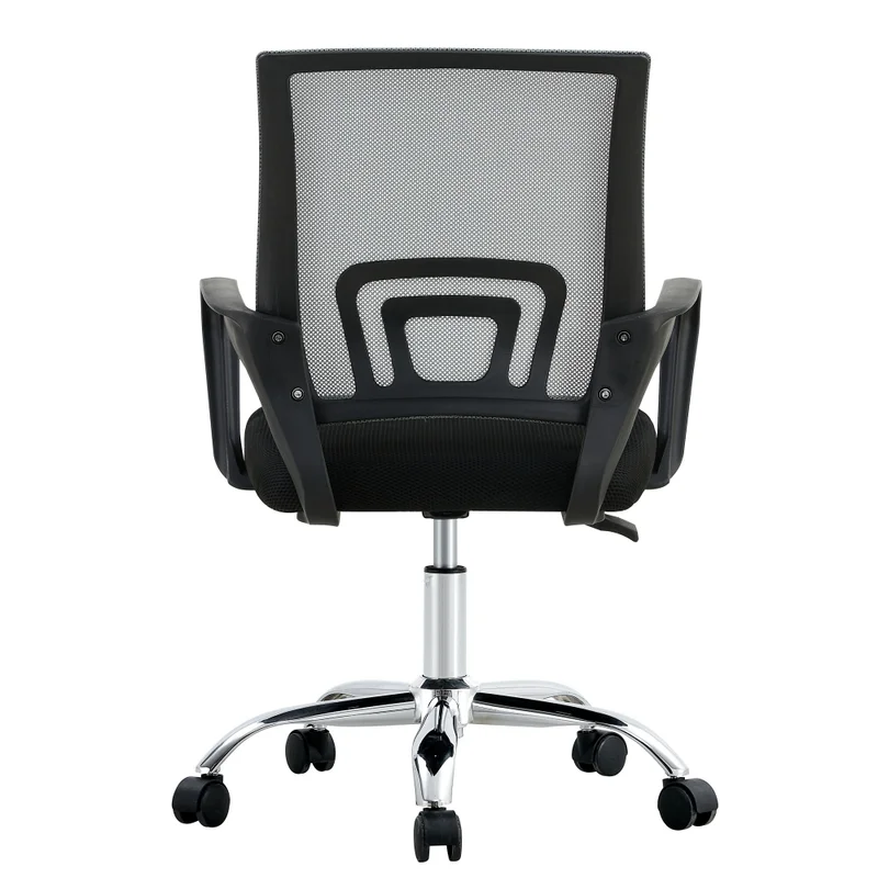 Silla De Escritorio Malla Gris Hy-520p en Gris - Sillas de escritorio, Uruguay | Divino, vista 4