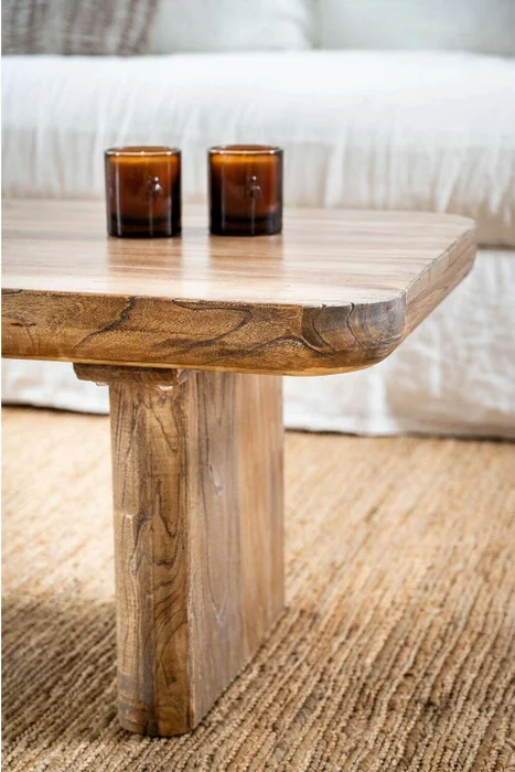 MESA LIVING ATHENA - 1.30 X 0.60 en Madera natural - Mesas de living, Uruguay | La Iberica, vista 3