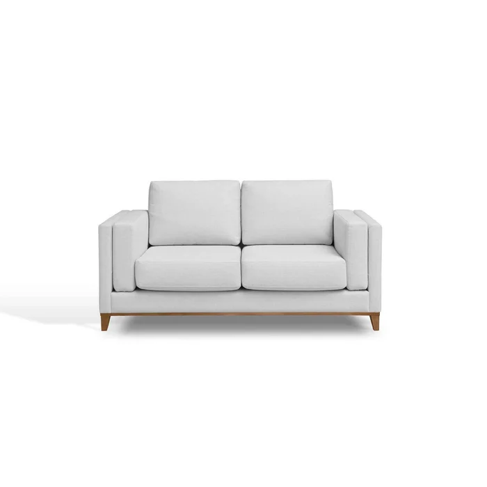 Sillón 2 Cuerpos Tela-premium Gris Luxor Premium Easy Clean en Gris - Sillones y sofás, Uruguay | Divino, vista 2