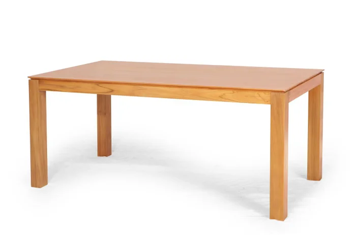MESA COMEDOR STANZA 160X85X76 TEKA NAT en Madera natural, Uruguay | Masinfinito Casa