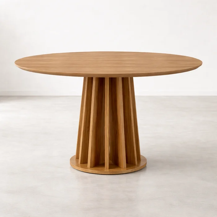 Mesa de Comedor Berlin Redonda 105CM - 100% MDF en Multicolor - Mesas de comedor, Uruguay | Balton, vista 6