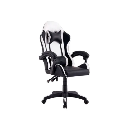 SILLA GAMER MAX BL/NEGRO 259841003 - Escritorios y sillas de escritorio, Uruguay | Rosas Hermanos