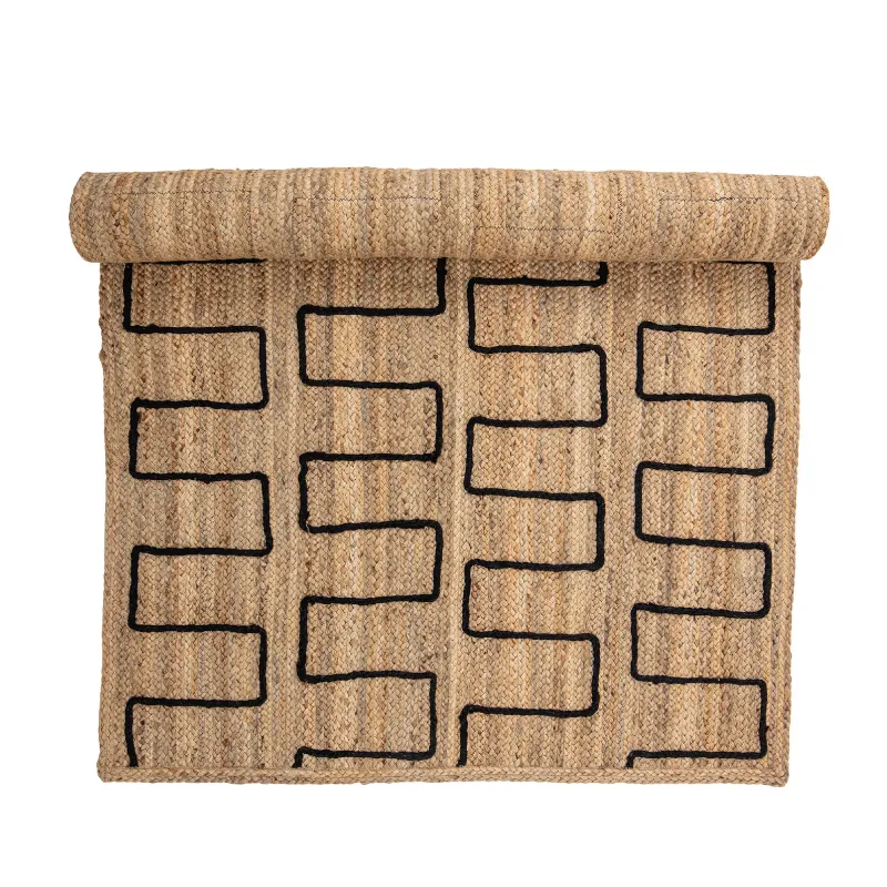 Dell Rug, Brown, Jute en Marrón - Textiles, Uruguay | Tutto Deco