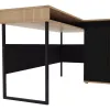 Escritorio Rinconero – Negro - Escritorios y sillas de escritorio, Uruguay | RM Muebles y Deco, vista 4 de 5