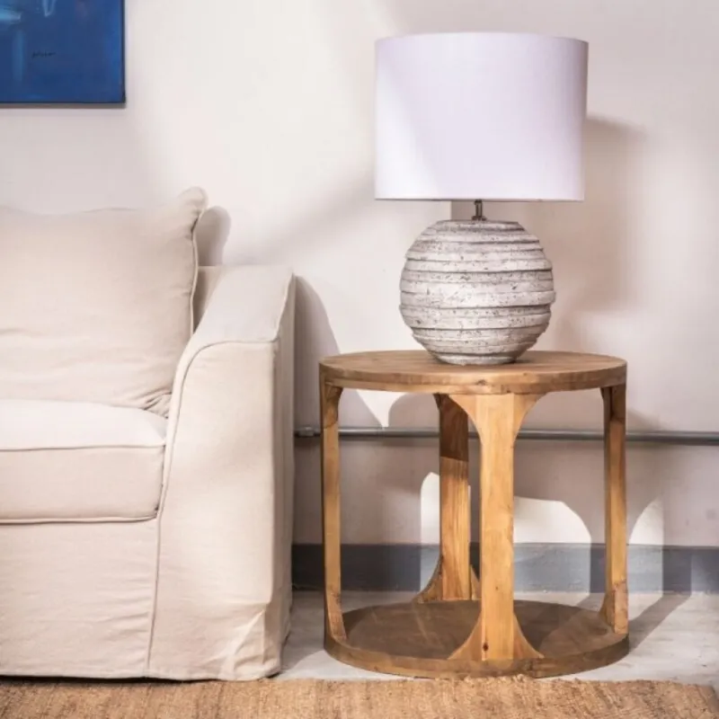 Mesa Auxiliar Denver en Madera natural - Mesas de living, Uruguay | Aihaus