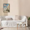 Manta para sillón y cama 90x150cm - blanco en Blanco - Textiles, Uruguay | Buho Store, vista 2 de 7