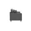 Sofa 3 Cuerpos Moderno Tapizado Tela Con Patas en Gris - Sillones y sofás, Uruguay | Soy Hogar, vista 6 de 8