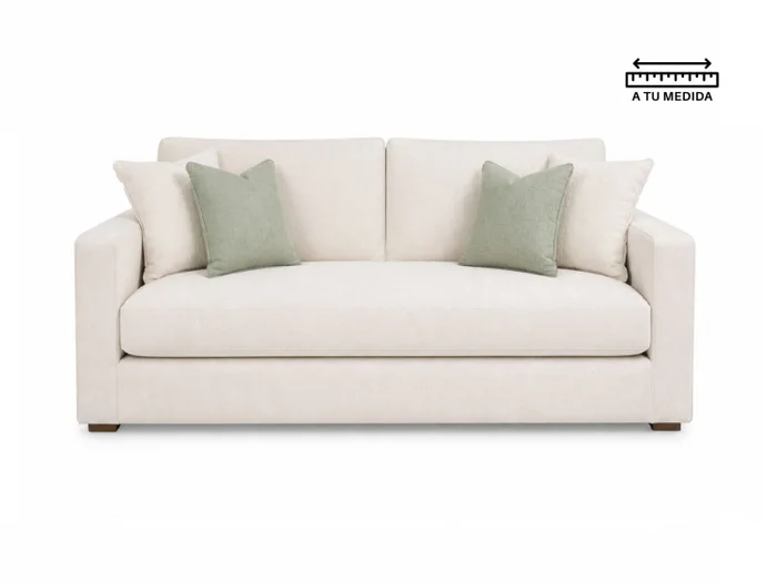 Sofá 2 cps MARBELLA Sin Funda en Tela en Sofá 2 cps MARBELLA Sin Funda en Tela - Sillones y sofás, Uruguay | Finkel, vista 2