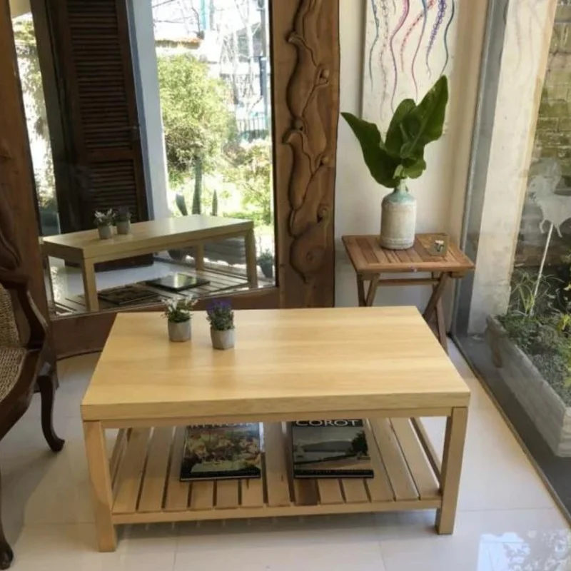 Mesa Ratona Fuko en Madera natural - Mesas de living, Uruguay | Tree House Deco, vista 5